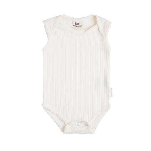 Baby's Only romper Dream wit Meisjes Katoen Ronde hals Effen - maat 56 afbeelding