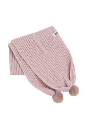 gebreide sjaal Cool roze