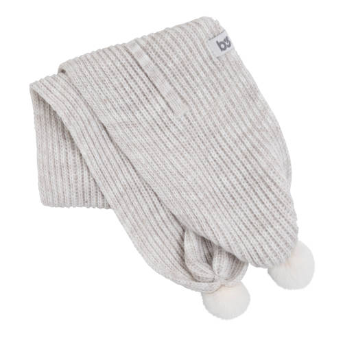 Baby's Only gebreide sjaal Cool offwhite Ecru Jongens/Meisjes Acryl Effen