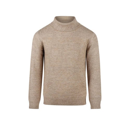 Koko Noko sweater beige gebreid Trui Jongens Polyester Col Gemêleerd - maat 140 afbeelding