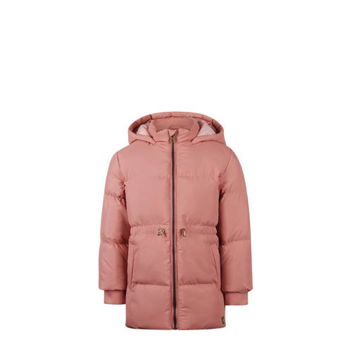 Koko Noko gewatteerde jas roze Meisjes Polyester Capuchon Effen - maat 92 afbeelding