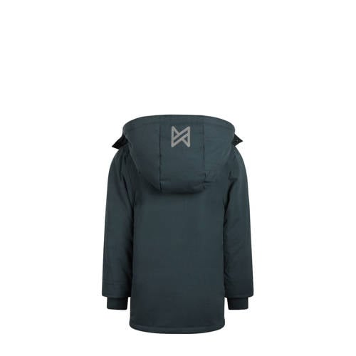 Koko Noko parka donkerblauw Jas Jongens Polyester Capuchon Effen