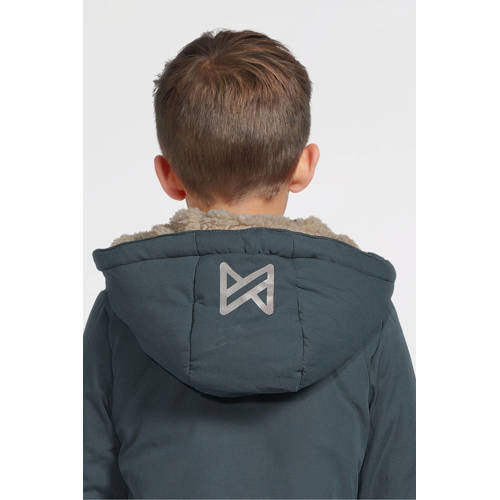Koko Noko parka donkerblauw Jas Jongens Polyester Capuchon Effen