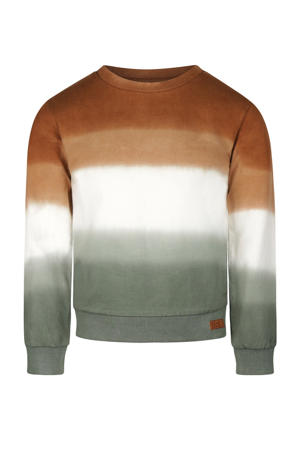 sweater bruin gebreid