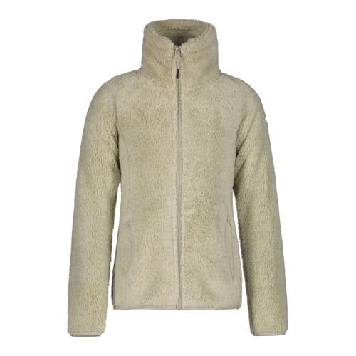 Icepeak teddy fleece vest Loma lichtgroen Outdoor vest Effen