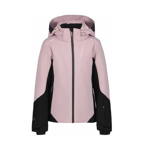 Icepeak ski-jas Labette JR lichtroze/zwary Skijack Meisjes Softshell Capuchon - maat 176 afbeelding