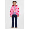 Orange Stars gewatterde jas met printopdruk Noey roze