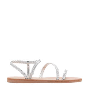   sandalen zilver