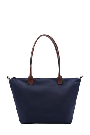 shopper marineblauw
