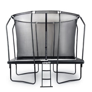 Premium Rechthoekige Trampoline met Veiligheidsnet  - Gratis trap 183 x 274 x 245 cm