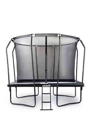 Premium Rechthoekige Trampoline met Veiligheidsnet  - Gratis trap 183 x 274 x 245 cm