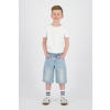 Vingino relaxed denim short light blue denim