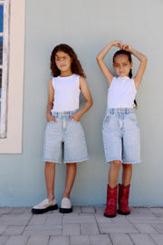thumbnail: Vingino relaxed denim short light blue denim