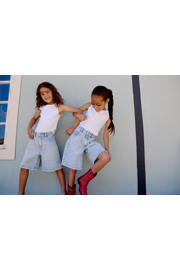 thumbnail: Vingino relaxed denim short light blue denim