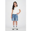 Vingino relaxed denim short medium blue denim