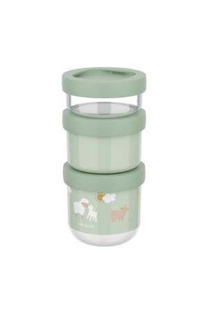 Mio stapelbare snackbox (3-delig)