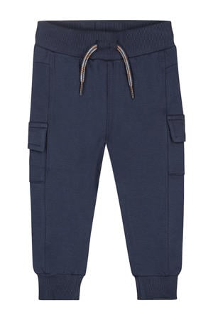 regular casual broek donkerblauw