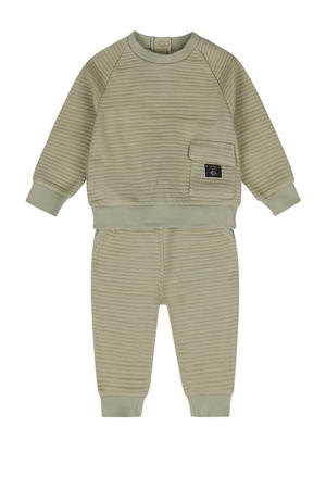 sweater + broek groen