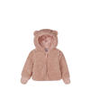 Dirkje teddy winter jas lichtroze