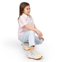 thumbnail: POSH by Poelman chunky sneakers lichtgeel/blauw/roze