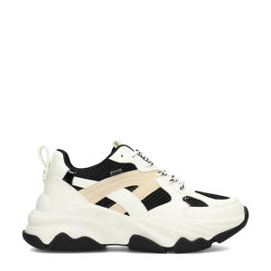 Gigi chunky sneakers wit/beige/zwart