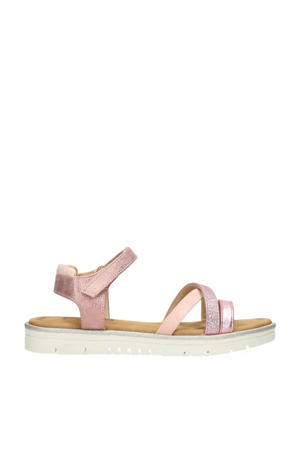   sandalen roze glitter