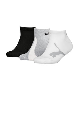 sokken - wit / grijs / zwart (set van 3)