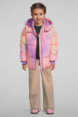 pufferjas met C logo Lizzy multi