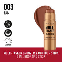 thumbnail: Rimmel London Multi-Tasker 3-in-1 bronzing stick - 003 Tan
