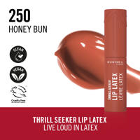 thumbnail: Rimmel London Thrill Seeker Lip Latex lippenstift - 250 Honey Bun
