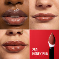 thumbnail: Rimmel London Thrill Seeker Lip Latex lippenstift - 250 Honey Bun