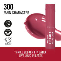 thumbnail: Rimmel London Thrill Seeker Lip Latex lippenstift - 300 Main Character