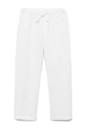linnen casual broek wit