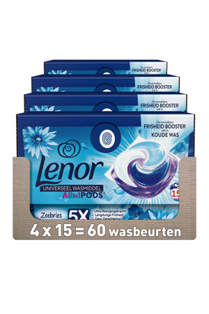 PODS Wascapsules Zeebries - 4 x  15 Wasbeurten - 60 wasbeurten