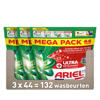 Ariel 4in1 PODS +Ultra Vlekverwijderaar Wasmiddelcapsules - 3 x 44 Wasbeurten - 132 wasbeurten