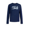 JACK & JONES JUNIOR longsleeve donkerblauw