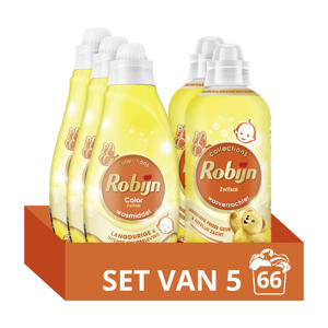 Zwitsal wasmiddel + wasverzachter pakket - 5 stuks - 66 wasbeurten