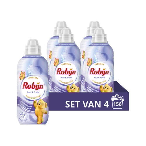 Robijn Classics Puur & Zacht wasverzachter - 156 wasbeurten
