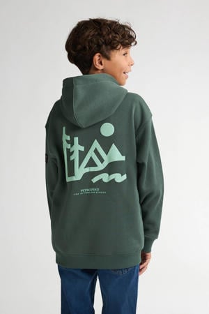 hoodie donkergroen