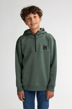 hoodie donkergroen