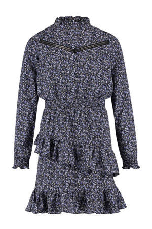 jurk met col lila