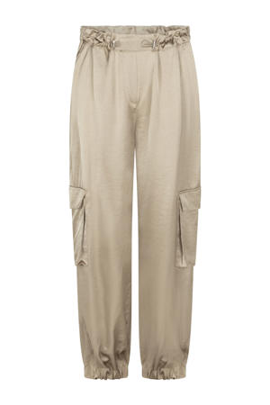 cargo broek goud