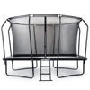 Virtufit Premium Rechthoekige Trampoline met Veiligheidsnet incl. trap 244 x 366 x 265 cm