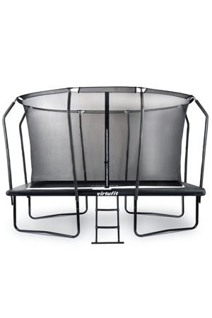 Premium Rechthoekige Trampoline met Veiligheidsnet incl. trap 244 x 366 x 265 cm