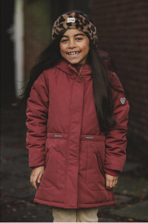 winterjas rood