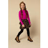 LOOXS little fluwelen strokenrok zwart