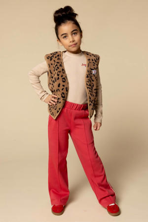 longsleeve beige rib gebreid