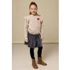 LOOXS little fluwelen A-lijn rok donkerblauw