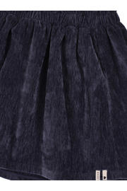 thumbnail: LOOXS little fluwelen A-lijn rok donkerblauw
