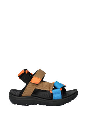   sandalen bruin/blauw